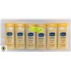 6 BOTTLES OF VASELINE DEEP RESTORE HAND LOTION