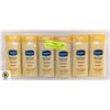 6 BOTTLES OF VASELINE DEEP RESTORE HAND LOTION