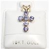 Image 1 : S110-138 10K TANZANITE PENDANT