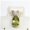 Image 1 : S110-136 10K PERIDOT PENDANT