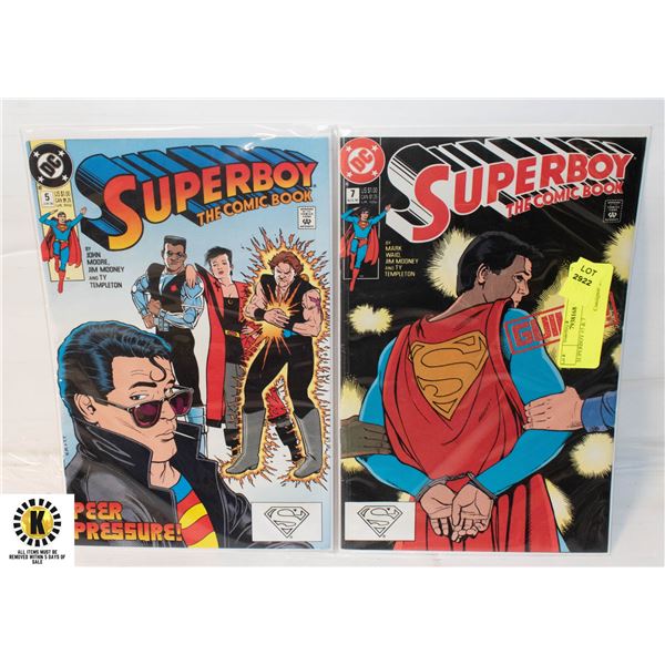 SUPERBOY #5 & 7