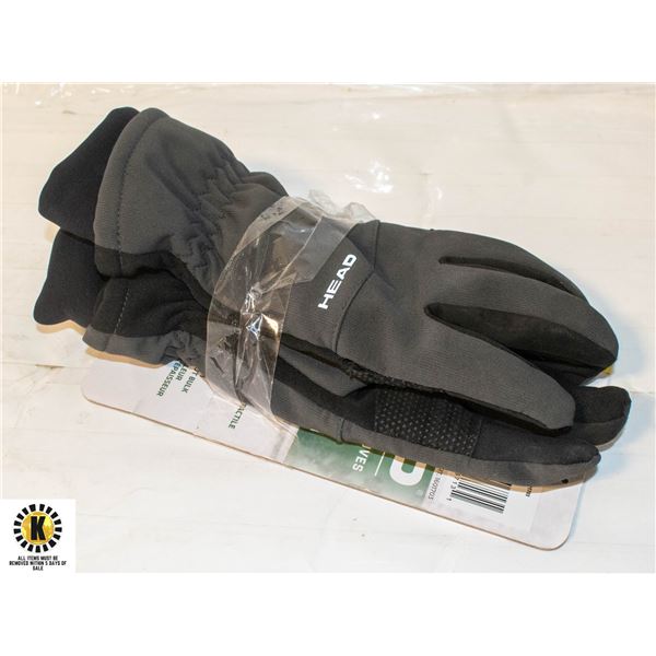 NEW HEAD MEN'S WATERPROOF HYBRID GLOVES