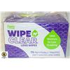Image 1 : FLENTS WIPE N CLEAR LENS WIPES 75 INDIVIDUALLY
