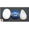 Image 1 : #101-NATURAL MOONSTONE & LAPIS LAZULI 103.40CT