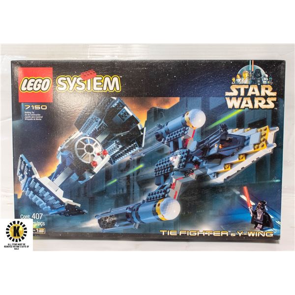 LEGO  STAR WARS 7150 TIE FIGHTER & Y-WING