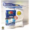 Image 1 : WHITE CREW SOCKS,SIZE 12-16,6-PACK,FRUIT OF THE