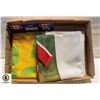 Image 1 : 5 ASSORTED BAND & SHOW FLAGS,3FT BY 5FT