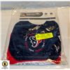 Image 1 : 2 PACK HOUSTON TEXANS ALL PRO LITTLE FAN BABY BIB