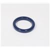 Image 1 : NEW THIN BAND NAVY BLUE RESIN RING
