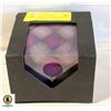 Image 1 : NEW PURPLE DIAMOND DESIGN MEN'S TIE WITH