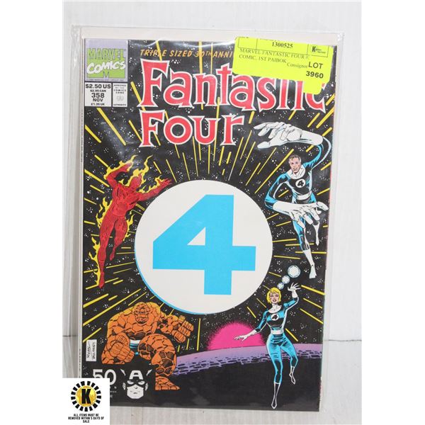 MARVEL FANTASTIC FOUR #358 COMIC, 1ST PAIBOK