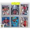 Image 1 : LOT OF 6 MARTIN BRODEUR HOCKEY CARDS