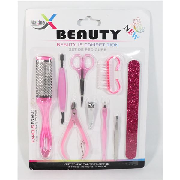 NEW 9PC BEAUTY CARE SET