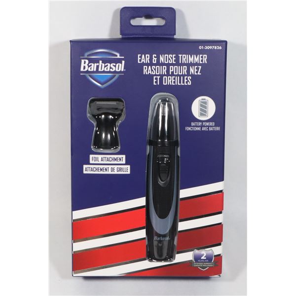 NEW BARBASOL EAR AND NOSE HAIR TRIMMER