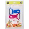 Image 1 : NEW 3PACK FRUIT AND VEGETABLE PEELER SET