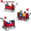 Image 2 : NEW RADIO FLYER CONVERTIBLE STROLL N' WAGON, RED