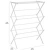 Image 2 : NEW AMAZON BASICS FOLDABLE CLOTHES DRYING RACK