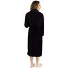 Image 2 : NEW NY THREADS WOMENS MEDIUM FLEECE BATHROBE