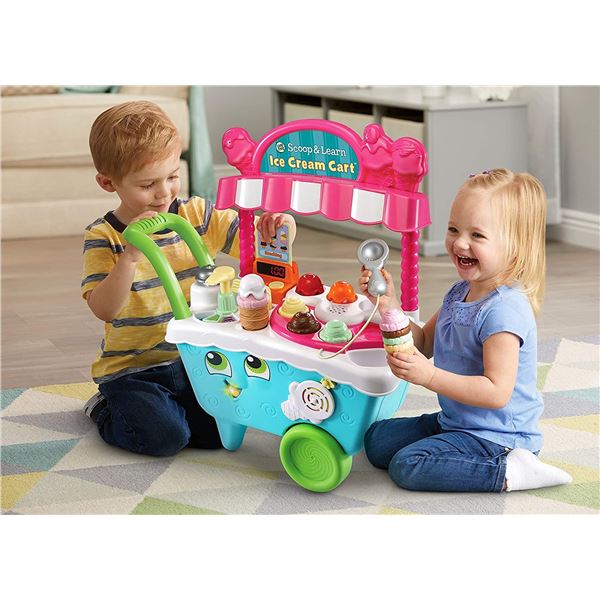 NEW LEAP FROG SCOOP AND LEARN ICE CREAM CART