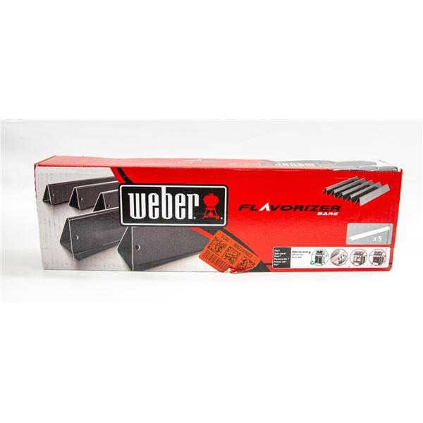 NEW WEBER 5PC FLAVORIZER BARS