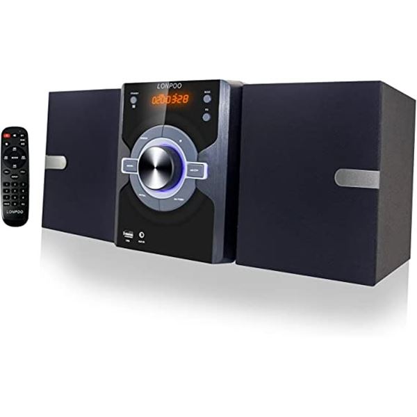 NEW LONPOO COMPACT STEREO SYSTEM REMOTE CONTROL