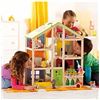 Image 2 : NEW HAPE ALL SEASONS KIDS WOODEN DOLLHOUSE SET