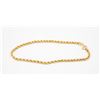 Image 1 : 10 KT GOLD ROPE STYLE BRACELET - 7 INCHES