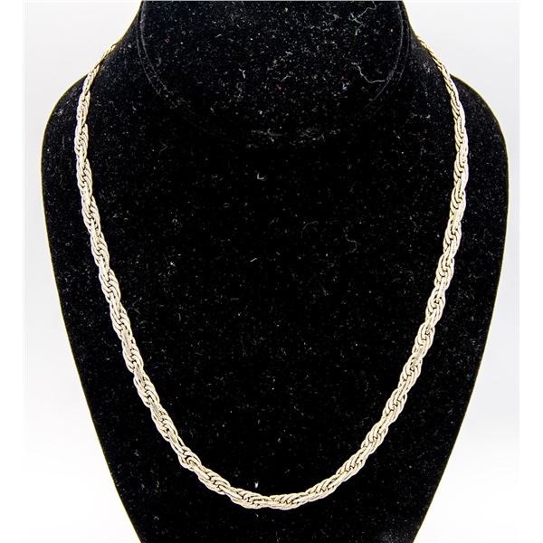 .925 SILVER 19 1/2 INCH NECKLACE