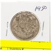 Image 2 : 1950 CANADIAN SILVER HALF DOLLAR