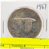 Image 1 : 1967 CANADIAN SILVER DOLLAR