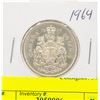 Image 1 : 1964 CANADIAN SILVER HALF DOLLAR