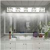 Image 1 : NEW AIPSUN 5 LIGHT CRYSTAL VANITY LIGHT