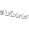 Image 2 : NEW AIPSUN 5 LIGHT CRYSTAL VANITY LIGHT