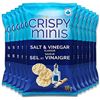 NEW CASE OF QUAKER CRISPY MINIS SALT AND VINEGAR