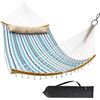 Image 1 : NEW REPACKED OHUHU CURVED BAR DOUBLE HAMMOCK W/