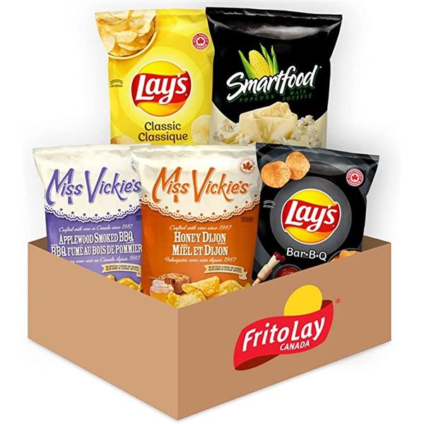 NEW CASE OF FRITO-LAY FAMILY FUN VARIETY PACK 5