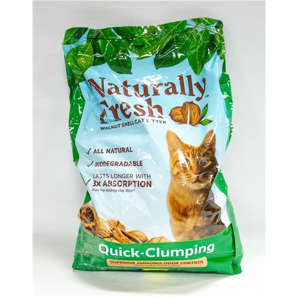 26LB BAG OF NATURALLY FRESH QUICK CLUMP LITTER