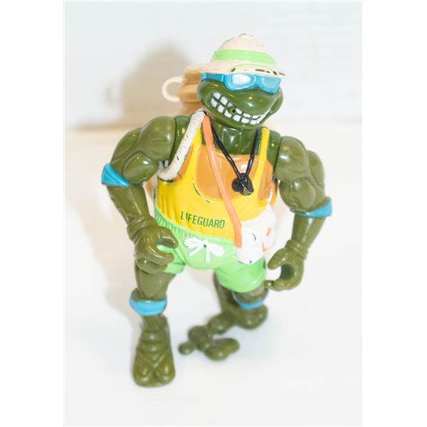 VINTAGE TMNT - LIFEGUARD LEO ACTION FIGURE