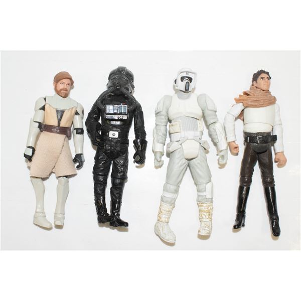 VINTAGE STAR WARS FIGURES - SET OF 4