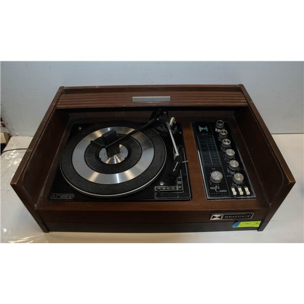 1971 HEATHKIT ROLL-TOP RECORD PLAYER