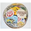 Image 1 : TIN OF VINTAGE BUTTONS