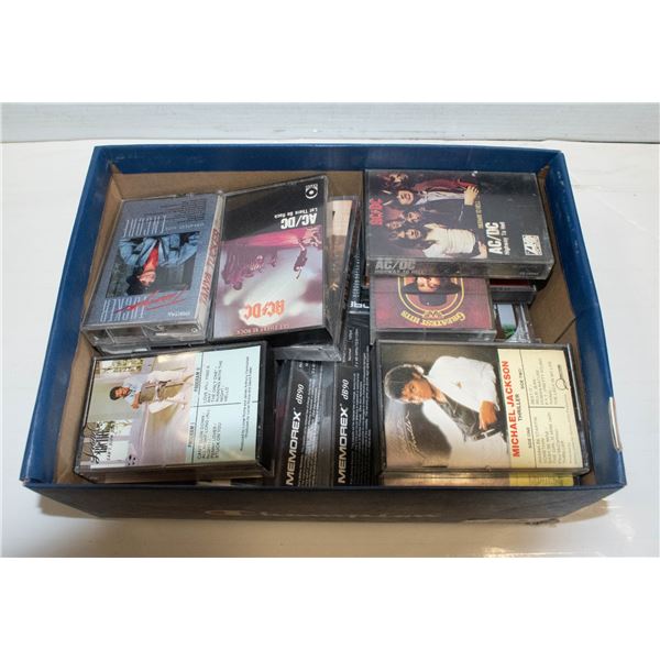 LOT OF CASSETTE TAPES INCLUDES ROCK, POP