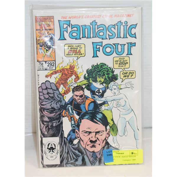 FANTASTIC FOUR - ADOLF HITLER COVER #292