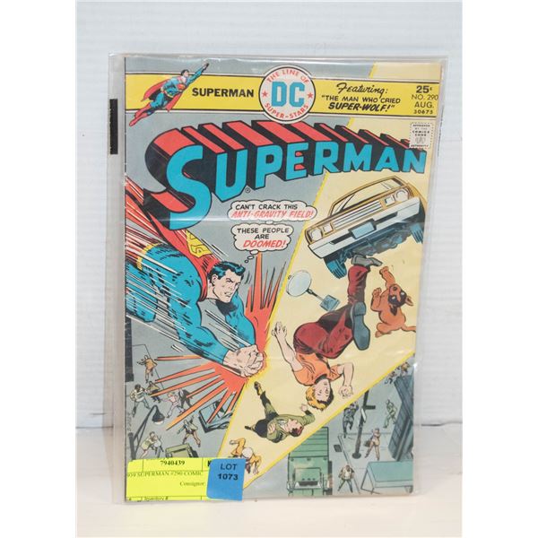 1939 SUPERMAN #290 COMIC