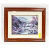 Image 1 : ARTIST C.L. CURRY FRAMED PRINT