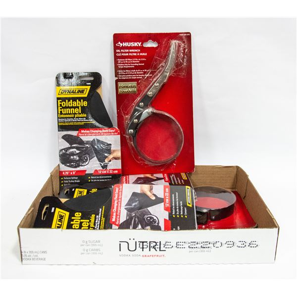 NEW (2) HUSKY OIL FILTER WRENCH