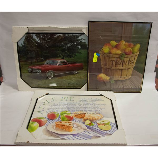 LOT OF 3 PICTURES