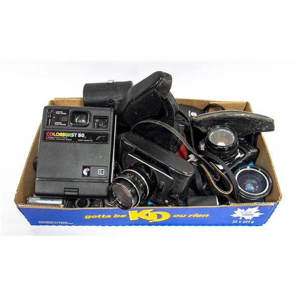 LOT OF ASSORTED CAMERAS