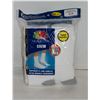 Image 1 : WHITE CREW SOCKS,SIZE 12-16,6-PACK