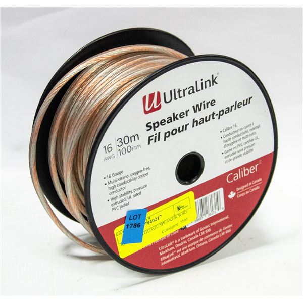 ROLL OF 16 GUAGE SPEAKER WIRE